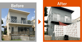Before After